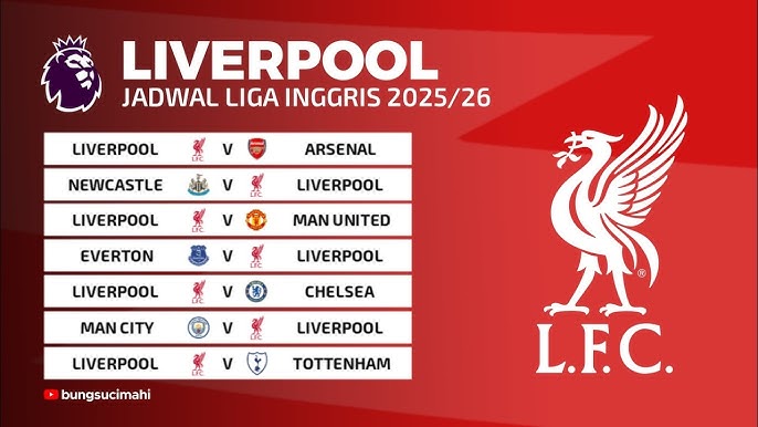 Jadwal Liverpool