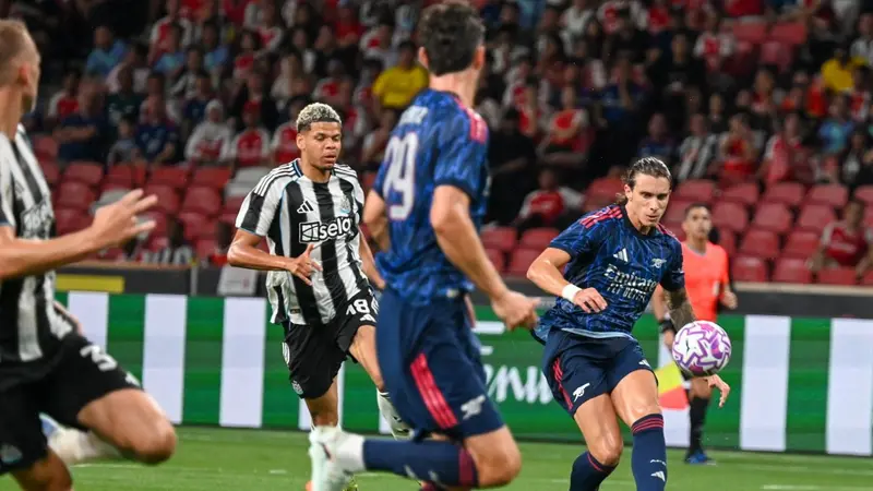 Arsenal Menang 3-2 atas Newcastle di Laga Pramusim