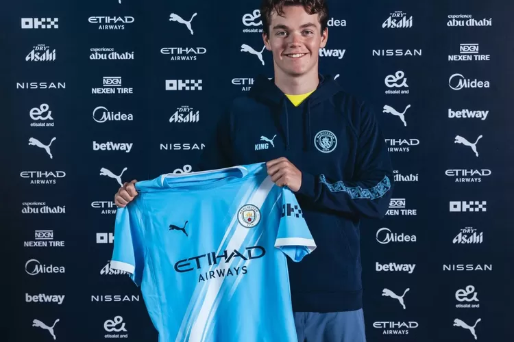 Man City Resmi Dapatkan Wonderkid Norwegia Sverre Nypan