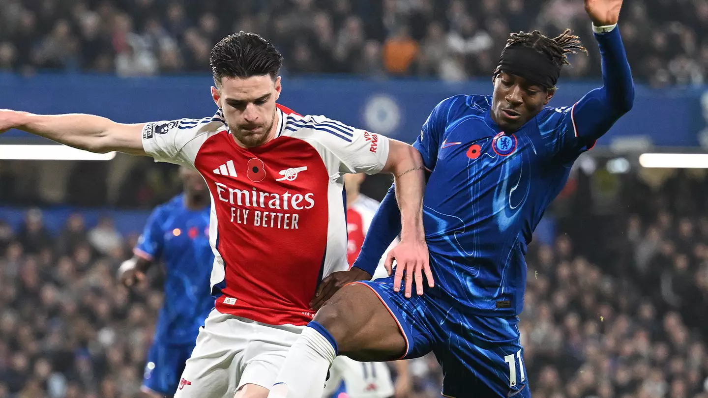 Declan Rice Sambut Spesial Noni Madueke di Arsenal