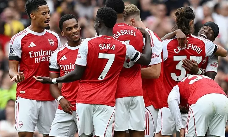 Arsenal Hancurkan Leeds 5-0 Tanpa Saka & Ødegaard