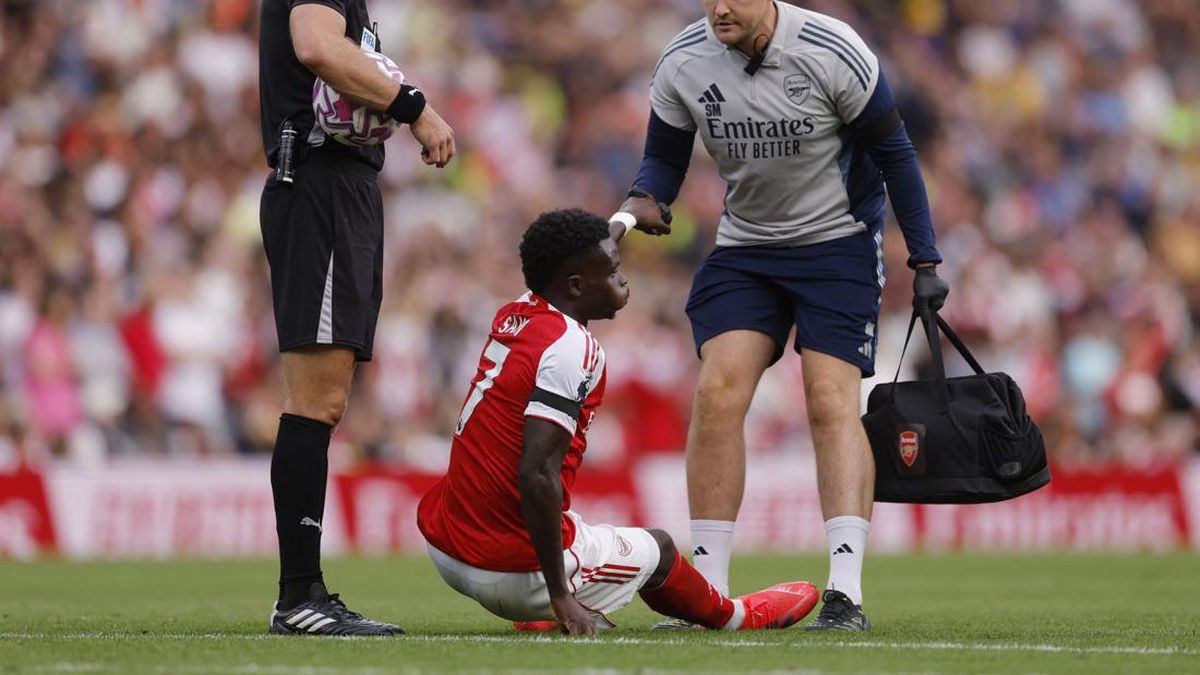 Cedera Bukayo Saka Jadi Pukulan Berat Arsenal