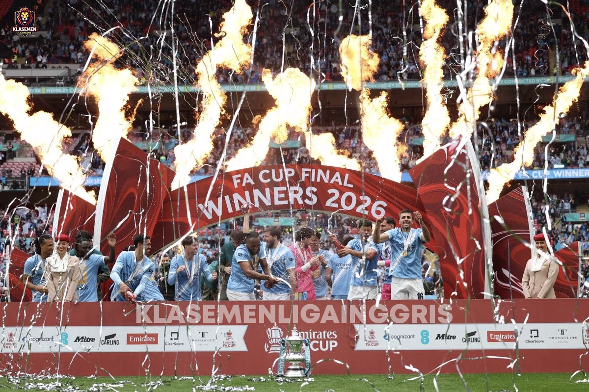 Manchester City Juara FA Cup 2026 Kalahkan Chelsea