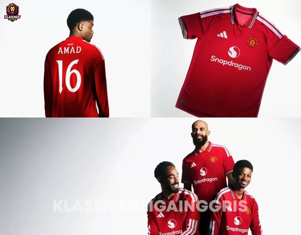 Manchester United Rilis Jersey Kandang 2026/27